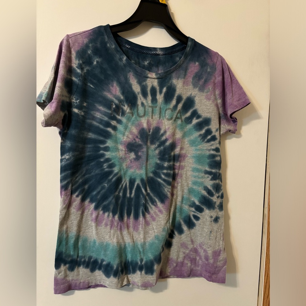 Nautica Multicolor Tie-Dye Tee